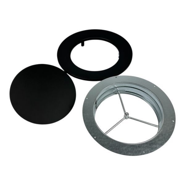 Анемостат универсальный Darco Loft (лофт) ASV-200-ML.CZ, круглый (черный) ASV-200-ML.CZ-1-1-1 фото