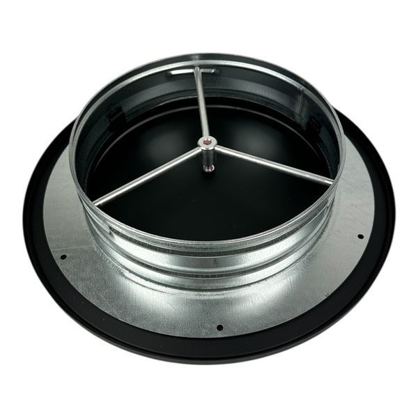 Анемостат универсальный Darco Loft (лофт) ASV-200-ML.CZ, круглый (черный) ASV-200-ML.CZ-1-1-1 фото
