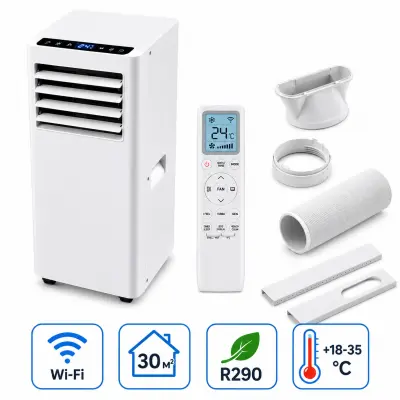 Мобільний кондиціонер TCL TAC-07CPB/PSLWS WI-FI TAC-07CPB/PSLWS фото