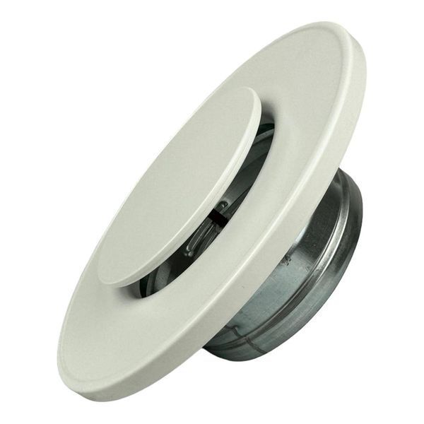 Анемостат универсальный Darco Loft (лофт) ASV-100-ML.B, круглый (белый) ASV-100-LSB-white фото