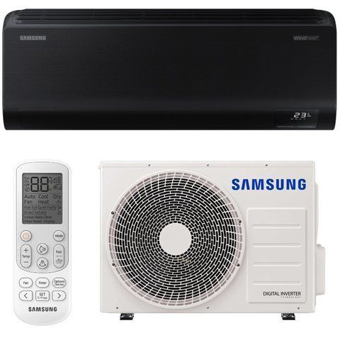Кондиціонер настінний Samsung AR18BXFAMWKNUA (Black Diamond Kit) 97884 фото