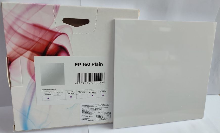 Панели Design Concept для вентилятора Вентс 125 Эйс Panel-FP180Plane-125-ace фото