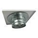 Анемостат универсальный Darco Loft (лофт) ASKV-150-ML.B, квадрат (белый) ASKV-150-HL-white фото 2